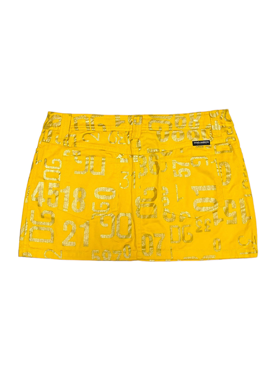 Dolce & Gabbana Beachwear Mini Skirt