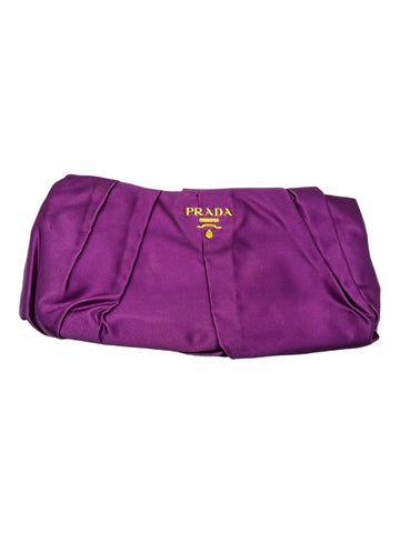 PRADA Raso Satin Clutch Bag