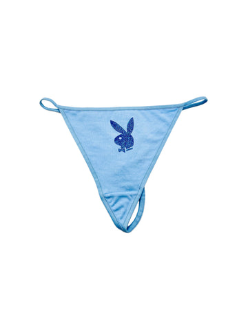 Playboy Bunny Glitter Thong