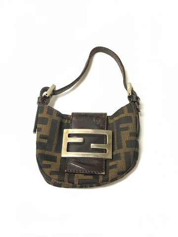 Fendi Zucca Mini Croissant Bag