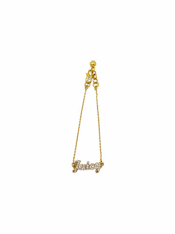 Juicy Couture Script Logo Bracelet