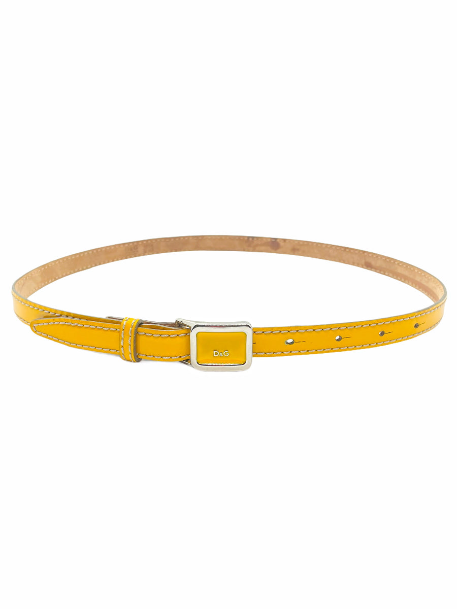 Dolce & Gabbana Skinny Belt