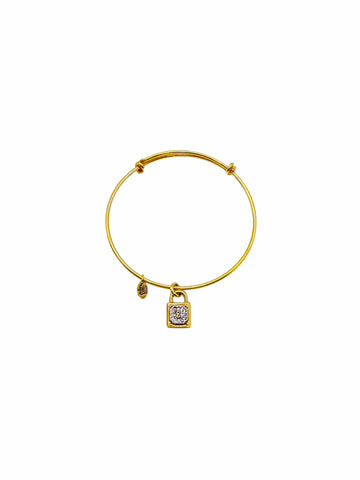 Juicy Couture Padlock Wish Bangle